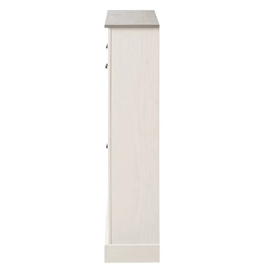 Wohnen Schuhkipper in Weiß mit Grau - Lucasario