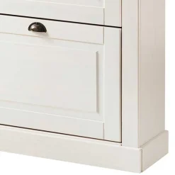 Wohnen Schuhkipper in Weiß mit Grau - Lucasario