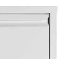 Wohnen Schuhklapper in Weiß aus Metall - Actalando