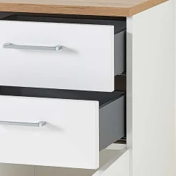 Wohnen Schuhschränke*Schuhkommode in Weiß & Wildeiche NB - Symbrosia