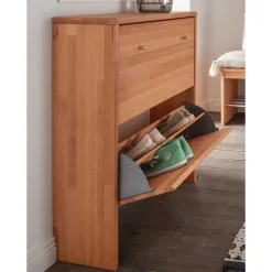 Wohnen Schuhschränke*Schuhkommode mit zwei Schuhklappen - Shimousa