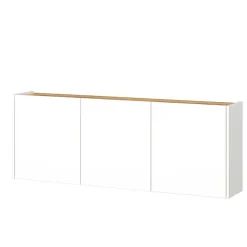 Wohnen Schuhkommode und Spiegel Set - Cuyano (zweiteilig)