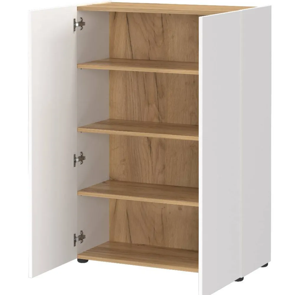 Wohnen Schuhkommode und Wandspiegel Set - Cooking (zweiteilig)