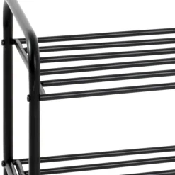 Wohnen Schuhregal mit vier Böden aus Stahl - Yadina