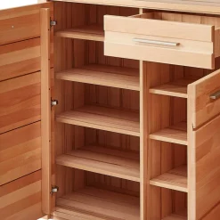 Wohnen Schuhschrank - 160x100x40 cm in Kernbuche - Viktorion