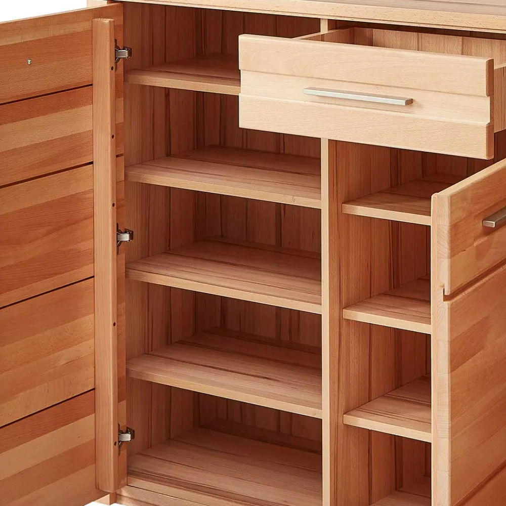 Wohnen Schuhschrank - 160x100x40 cm in Kernbuche - Viktorion