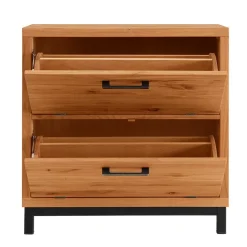 Wohnen Schuhschränke*Schuhschrank aus Kernbuche & Eisen - Dimphi