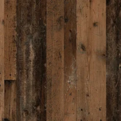 Wohnen Loft Möbel|Industrial Möbel*Schuhschrank in Anthrazit und Altholz Optik - Vlatu