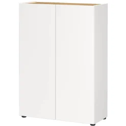 Wohnen Schuhschrank in Weiß mit Eiche - Cooking