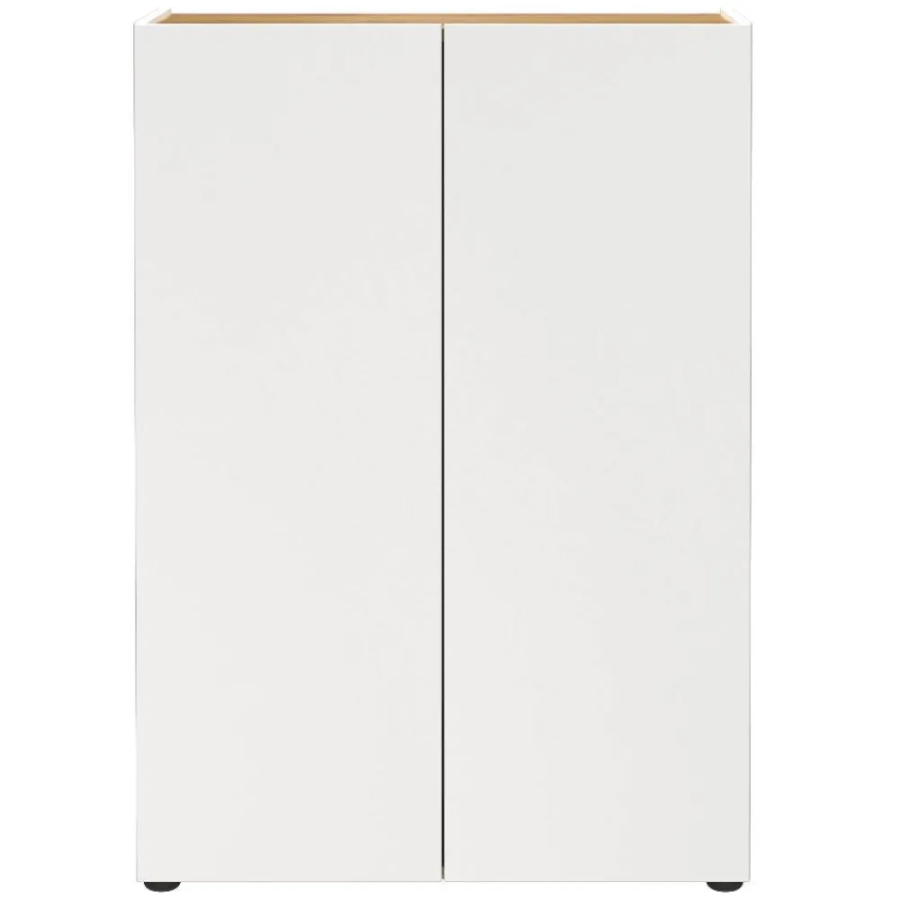 Wohnen Schuhschrank in Weiß mit Eiche - Cooking