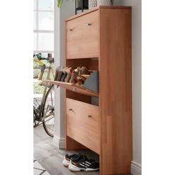 Wohnen Schuhschrank mit drei Schuhklappen - Shimousa