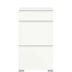 Wohnen Schuhschrank mit Schublade und zwei Klappen - Dany