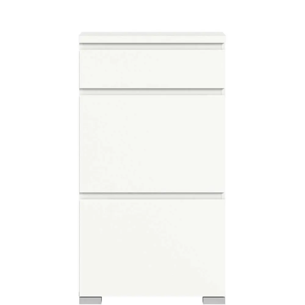 Wohnen Schuhschrank mit Schublade und zwei Klappen - Dany