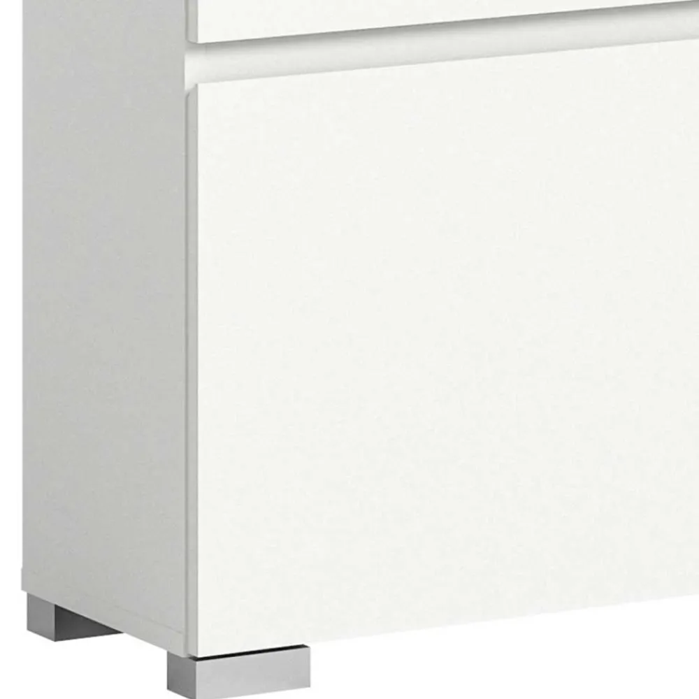 Wohnen Schuhschrank mit Schublade und zwei Klappen - Dany