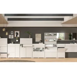 Wohnen Schuhschrank mit Schublade und zwei Klappen - Dany