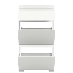 Wohnen Schuhschrank mit Schublade und zwei Klappen - Dany