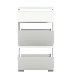 Wohnen Schuhschrank mit Schublade und zwei Klappen - Dany