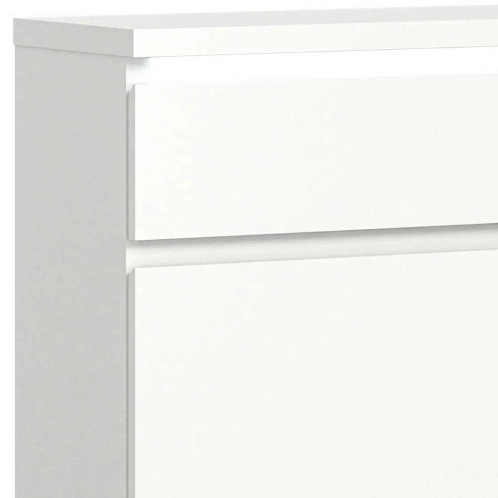 Wohnen Schuhschrank mit Schublade und zwei Klappen - Dany