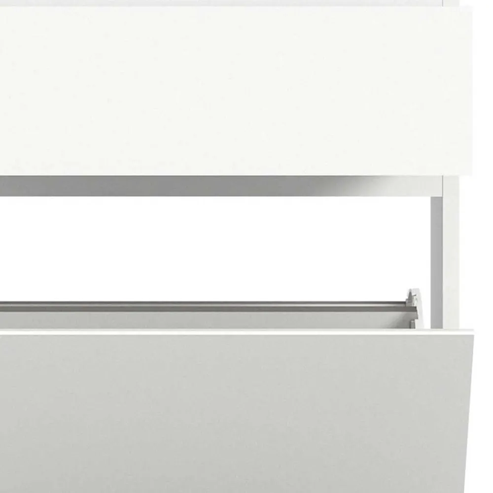 Wohnen Schuhschrank mit Schublade und zwei Klappen - Dany