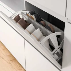 Wohnen Schuhschrank mit Schublade und zwei Klappen - Dany