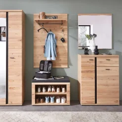 Wohnen Schuhschränke*Schuhschrank mit Schublade und zwei Türen - Latenda