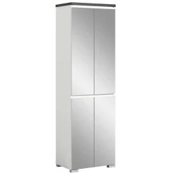 Wohnen Schuhschrank mit vier Spiegeltüren - Suad