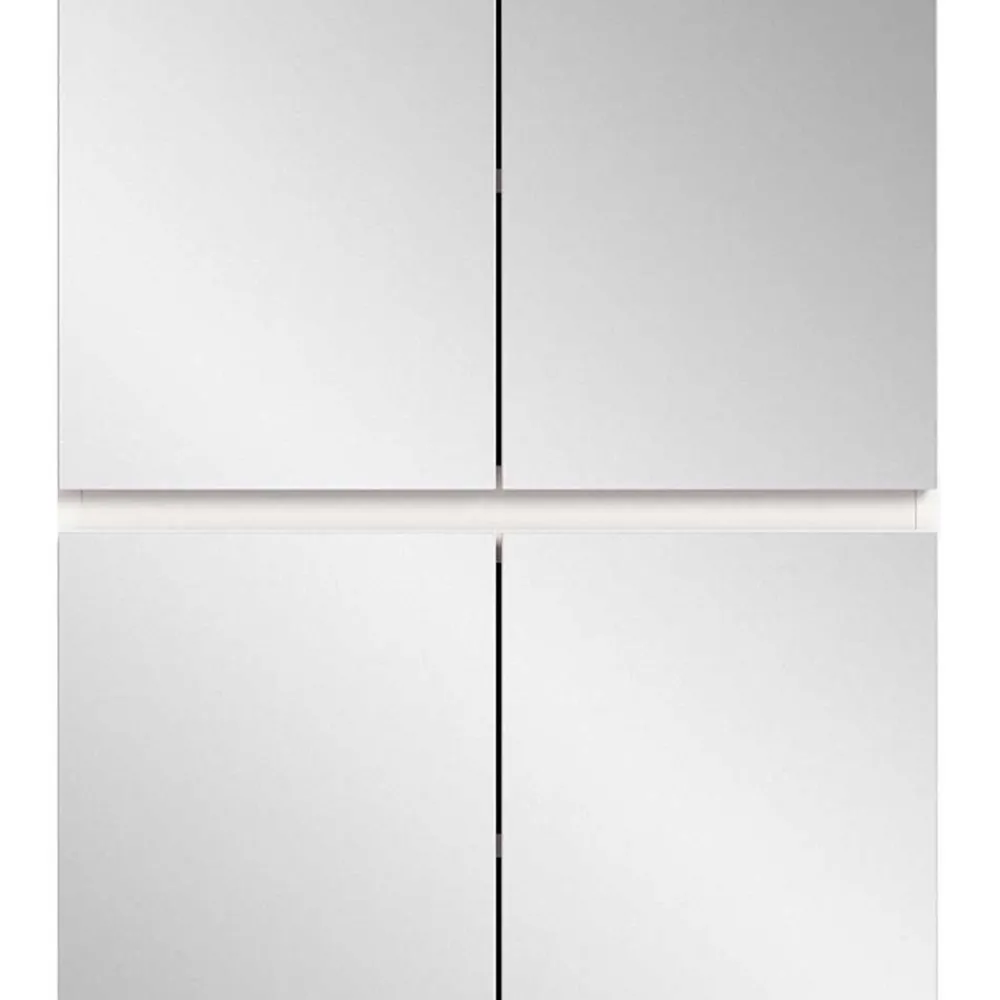 Wohnen Schuhschrank mit vier Spiegeltüren - Suad