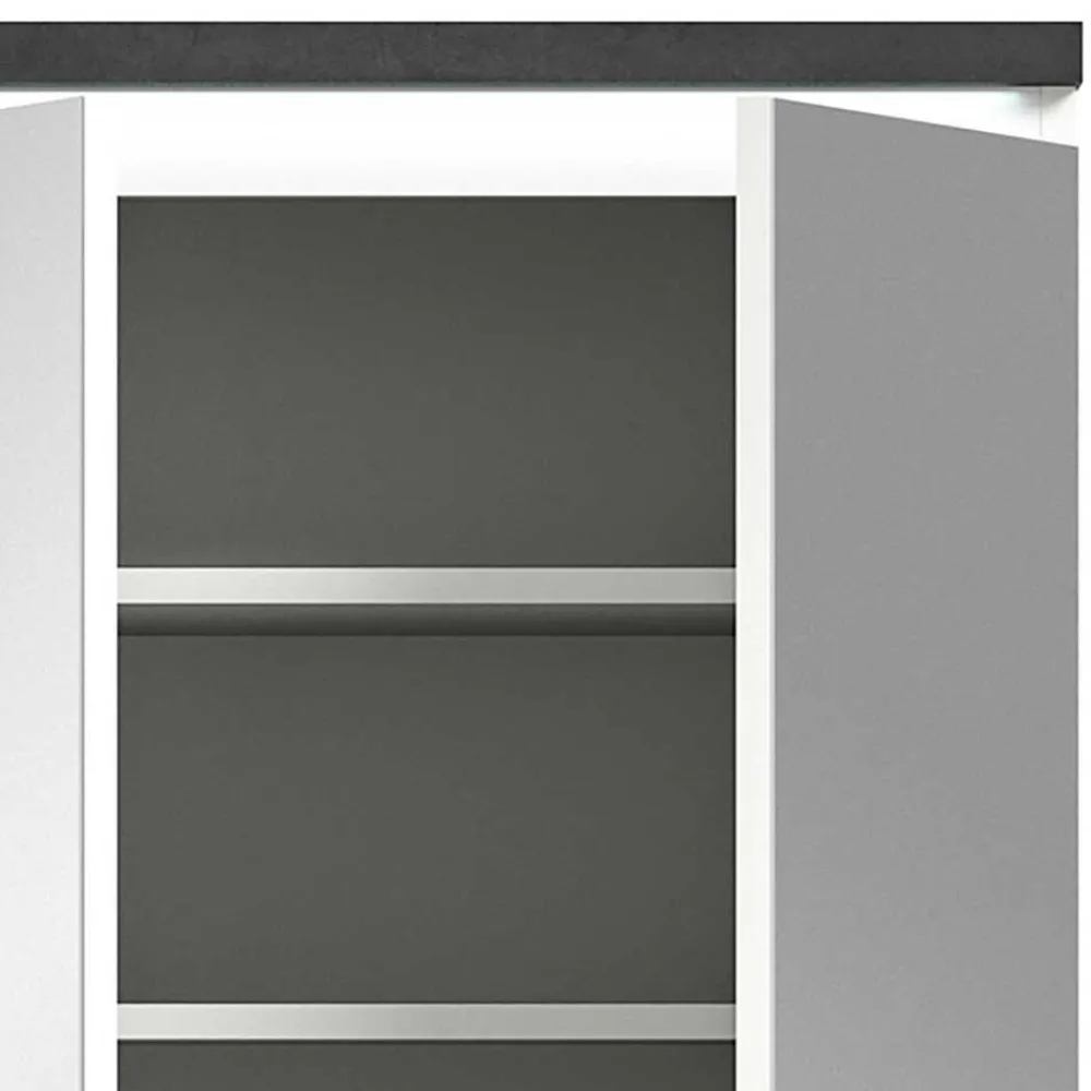 Wohnen Schuhschrank mit vier Spiegeltüren - Suad