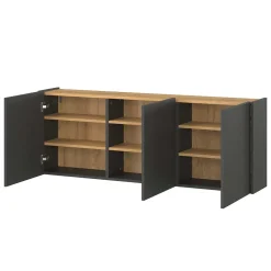 Wohnen Schuhschrank und Rundspiegel Set - Calisian (zweiteilig)