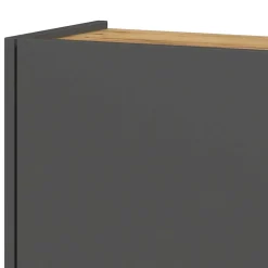 Wohnen Schuhschrank und Rundspiegel Set - Calisian (zweiteilig)