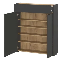 Wohnen Garderoben|Garderoben*Schuhschrank und Spiegel Set - Sidgarus (zweiteilig)