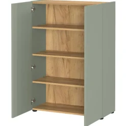 Wohnen Schuhschrank und Spiegel Set - Bien (zweiteilig)