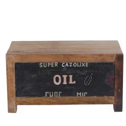 Wohnen Schuhschränkchen Creek in Bunt Braun