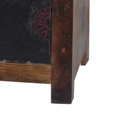 Wohnen Schuhschränkchen Creek in Bunt Braun