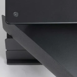 Wohnen Schuhschränke|Kommoden*Schwarze Design Stahlkommode mit drei Schubladen - Zunil