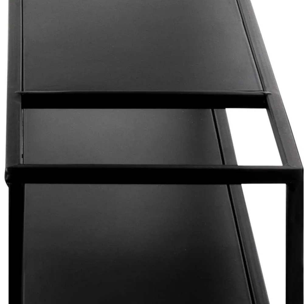 Wohnen Esszimmerregale|Regale*Schwarze Wandregale Set - Mikene (zweiteilig)