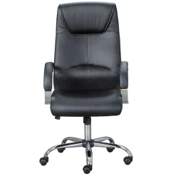 Wohnen Schwarzer Bürosessel mit Lendenwirbelstütze - Wallis