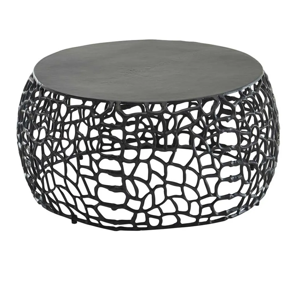 Wohnen Schwarzer Designtisch fürs Wohnzimmer - Ernestan