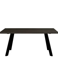 Wohnen Küchen-Essgruppen|Esszimmer Komplett*Schwarzer Eiche Esstisch & Stühle - Namac (fünfteilig)