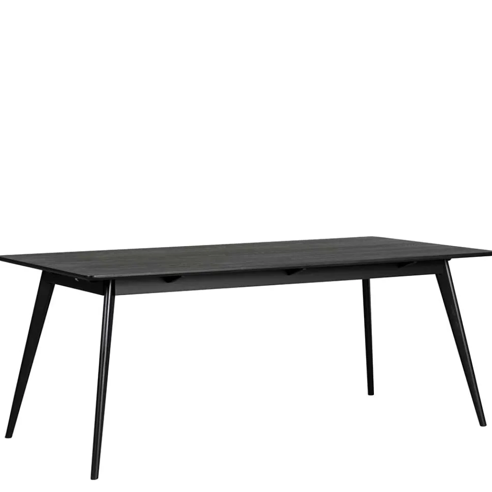 Wohnen Schwarzer Esszimmer Tisch im Retro Style - Vartana