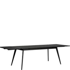 Wohnen Schwarzer Esszimmer Tisch im Retro Style - Vartana