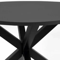 Wohnen Schwarzer Küchentisch in modernem Design - Aknita