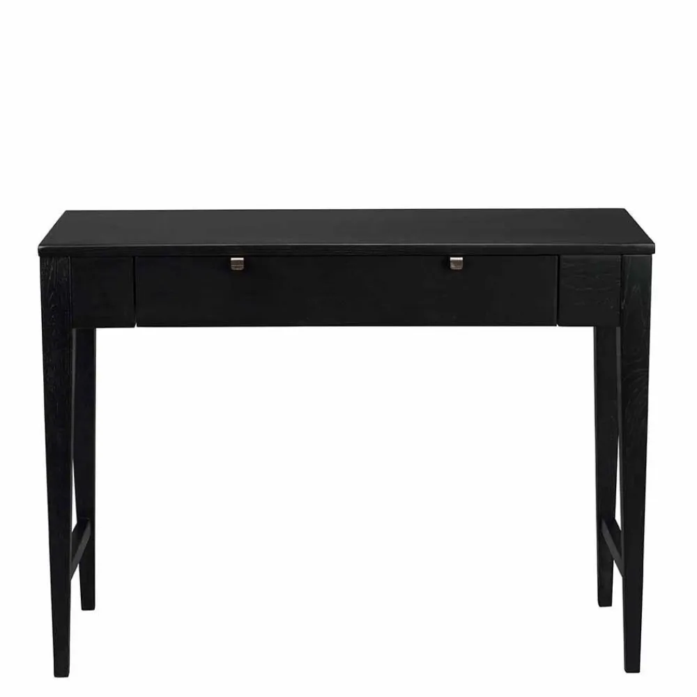 Wohnen Telefontische*Schwarzer Konsolentisch mit Schublade - Geskan
