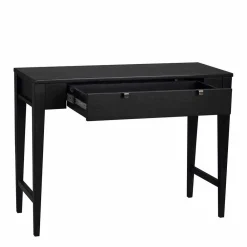 Wohnen Telefontische*Schwarzer Konsolentisch mit Schublade - Geskan
