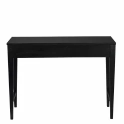 Wohnen Telefontische*Schwarzer Konsolentisch mit Schublade - Geskan