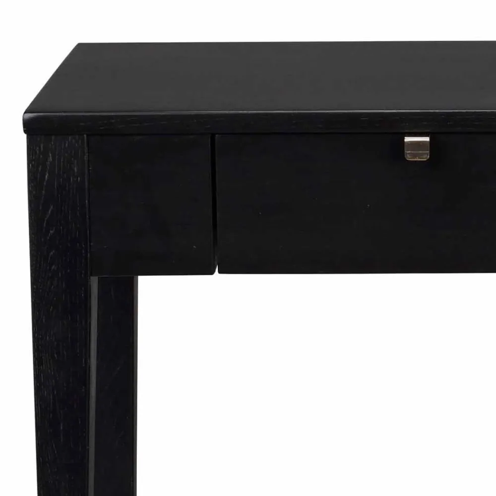 Wohnen Telefontische*Schwarzer Konsolentisch mit Schublade - Geskan