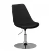 Wohnen Bürostühle|Stühle*Schwarzer Schalenstuhl drehbar & höhenverstellbar - Alberton