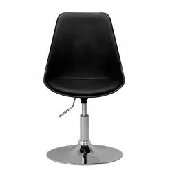Wohnen Bürostühle|Stühle*Schwarzer Schalenstuhl drehbar & höhenverstellbar - Alberton