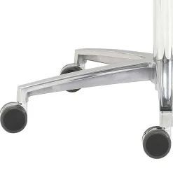 Wohnen Schwarzer Schreibtischsessel mit Lederbezug - Heliawa