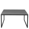 Wohnen Schwarze Möbel|Couchtisch*Schwarzer Wohnzimmertisch 59x30x59 cm - Vita